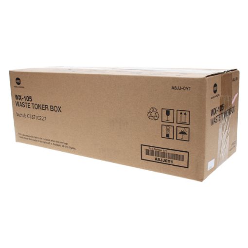 Picture of Konica Minolta A8JJWY1 (A8JJWY1) Waste Toner Box (22000 Yield)