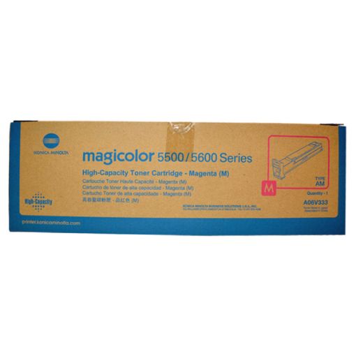 Picture of Konica Minolta a06v333 Magenta Toner Cartridge (12000 Yield)