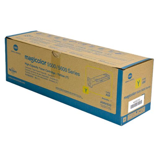 Picture of Konica Minolta a06v233 Yellow Toner Cartridge (12000 Yield)