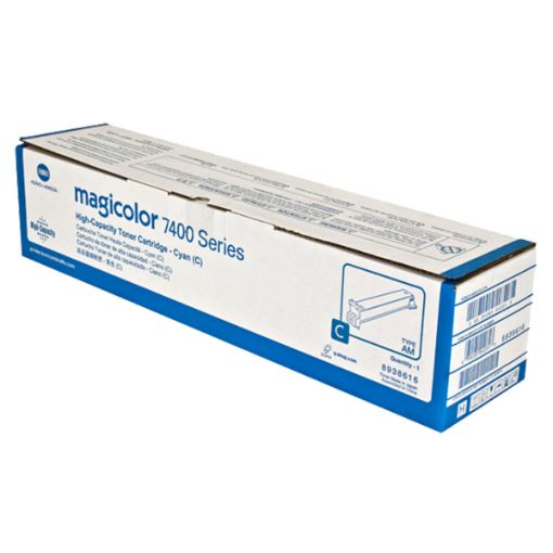 Picture of Konica Minolta 8938-616 Cyan Toner Cartridge (12000 Yield)