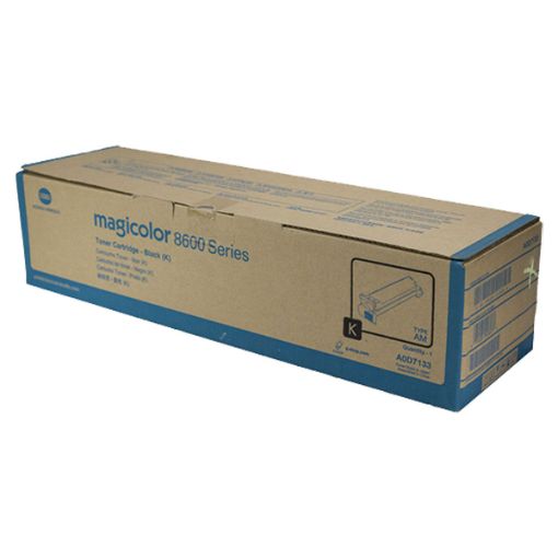 Picture of Konica Minolta A0D7133 Black Toner Cartridge (26000 Yield)