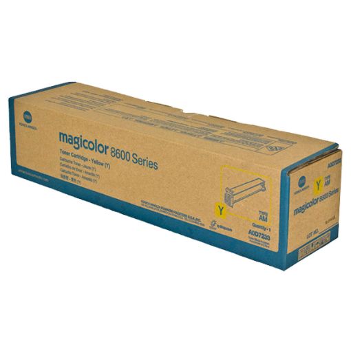 Picture of Konica Minolta A0D7233 Yellow Toner Cartridge (20000 Yield)