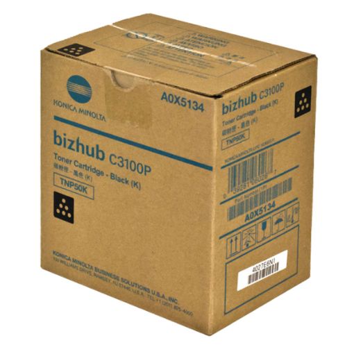 Picture of Konica Minolta A0X5134 Black Toner Cartridge (6000 Yield)