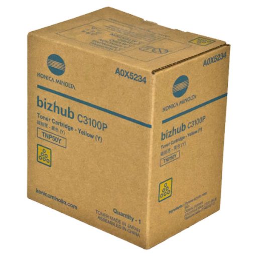 Picture of Konica Minolta A0X5234 Yellow Toner Cartridge (6000 Yield)