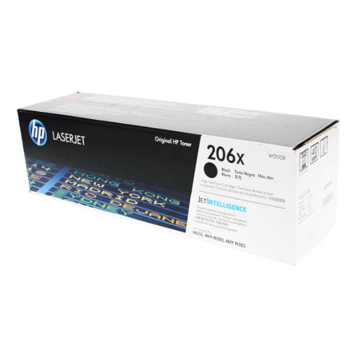 Picture of HP W2110X (HP 206X) High Yield Black Toner Cartridge (3150 Yield)