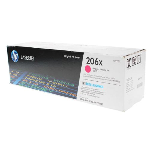 Picture of HP W2113X (HP 206X) High Yield Yellow Toner Cartridge (2450 Yield)