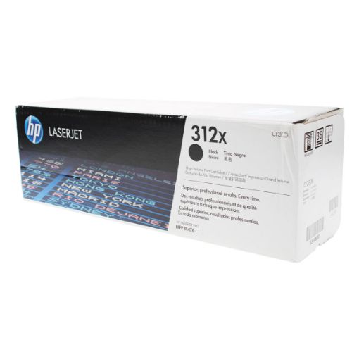 Picture of HP CF380X (HP 312X) High Yield Black Toner Cartridge (4400 Yield)