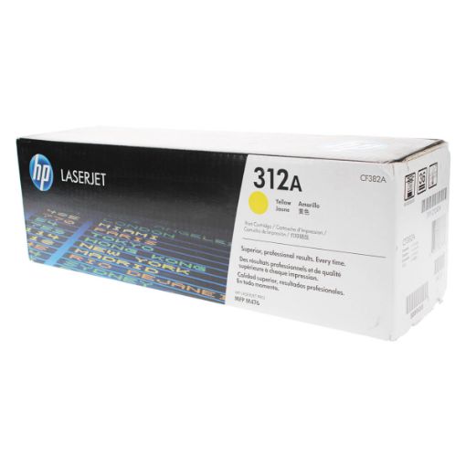 Picture of HP CF382A (HP 312A) Yellow Toner Cartridge (2700 Yield)