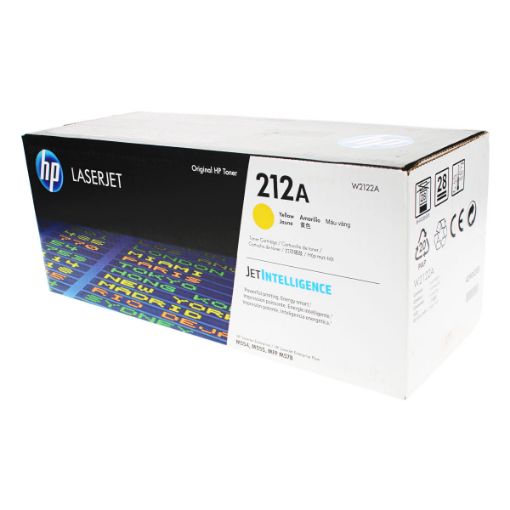 Picture of HP W2122A (HP 212A) Yellow Toner Cartridge (4500 Yield)