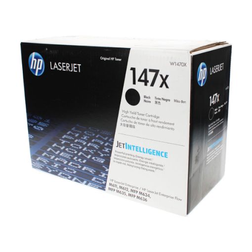 Picture of HP W1470X (HP 147X) High Yield Black Toner Cartridge (25200 Yield)