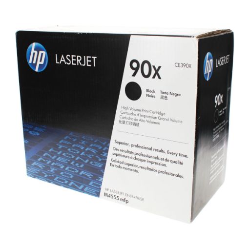 Picture of HP CE390X (HP 90X) High Yield Black Toner Cartridge (24000 Yield)