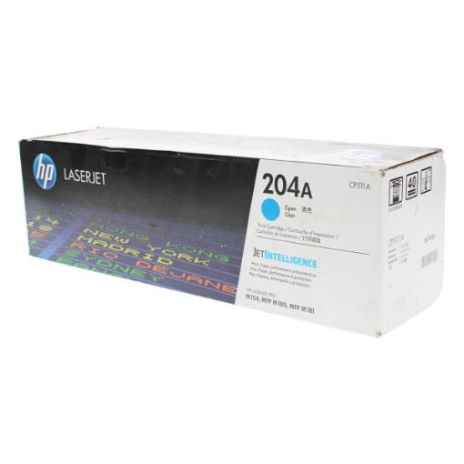 Picture of HP CF511A (HP 204A) Cyan Toner Cartridge (900 Yield)