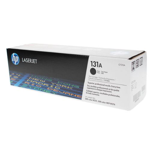Picture of HP CF210A (HP 131A) Black Laser Toner Cartridge (1600 Yield)