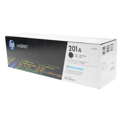 Picture of HP CF400A (HP 201A) Black Toner Cartridge (1500 Yield)