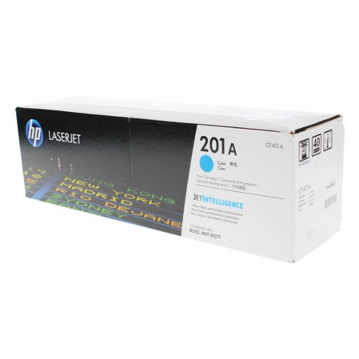 Picture of HP CF401A (HP 201A) Cyan Toner Cartridge (1400 Yield)
