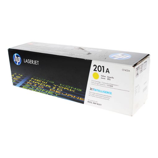 Picture of HP CF402A (HP 201A) Yellow Toner Cartridge (1400 Yield)