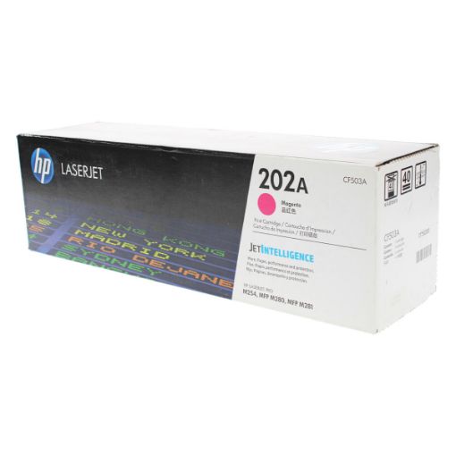 Picture of HP CF503A (HP 202A, Cartridge 054M) Magenta Toner Cartridge (1300 Yield)