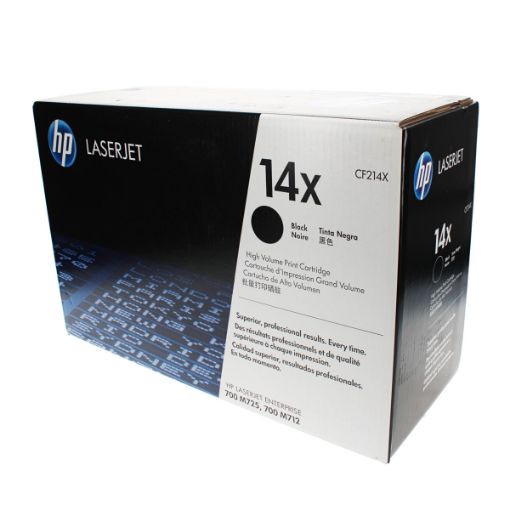 Picture of HP CF214X (HP 14X) High Yield Black Toner Cartridge (17500 Yield)