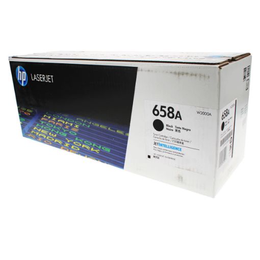 Picture of HP W2000A (HP 658A) Black Toner Cartridge (7000 Yield)