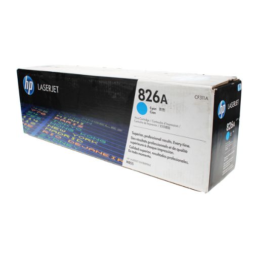 Picture of HP CF311A (HP 826A) Cyan Toner Cartridge (31500 Yield)
