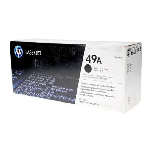 Picture of HP Q5949A (HP 49A) Black Toner Cartridge (2500 Yield)