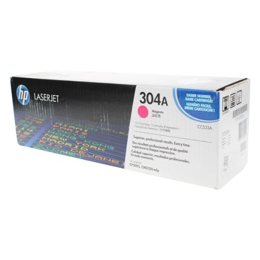Picture of HP CC533A (HP 304A) Magenta Toner Cartridge (2800 Yield)