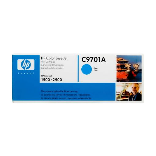 Picture of HP C9701A (HP 121A) Cyan Toner Cartridge (4000 Yield)