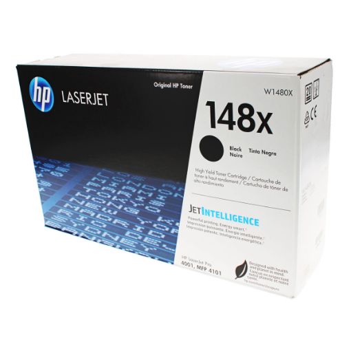 Picture of HP W1480X (HP 148X) High Yield Black Laser Toner Cartridge (9500 Yield)
