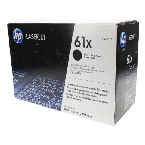 Picture of HP C8061X (HP 61X) High Yield Black Toner Cartridge (10000 Yield)