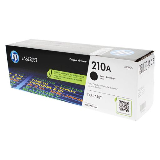 Picture of HP W2100A (HP 210A) Black Toner Cartridge (2,000 Yield)