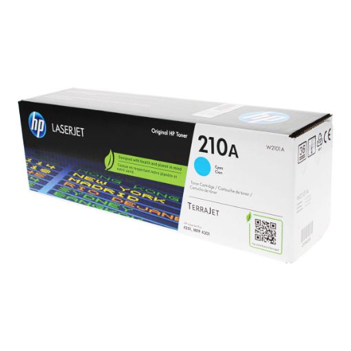 Picture of HP W2101A (HP 210A) Cyan Toner Cartridge (1,800 Yield)