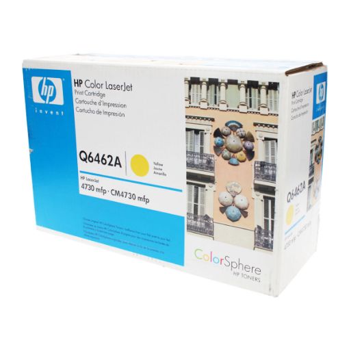 Picture of HP Q6462A (HP 644A) Yellow Toner Cartridge (12000 Yield)