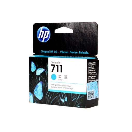Picture of HP CZ130A (HP 711A) Cyan Inkjet Cartridge (150 ml)