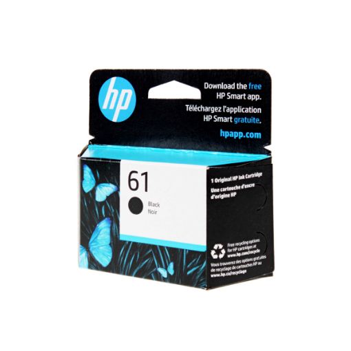 Picture of HP CH561WN (HP 61) Black Ink Cartridge (190 Yield)