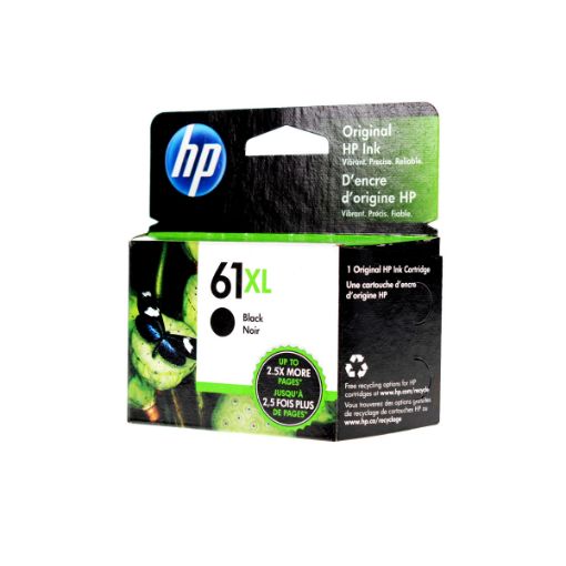 Picture of HP CH563WN (HP 61XL) High Yield Black Ink Cartridge (480 Yield)
