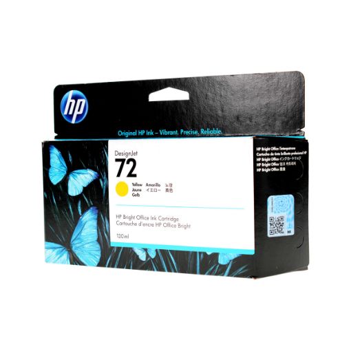 Picture of HP C9373A (HP 72) Yellow Inkjet Cartridge (13000 Yield)