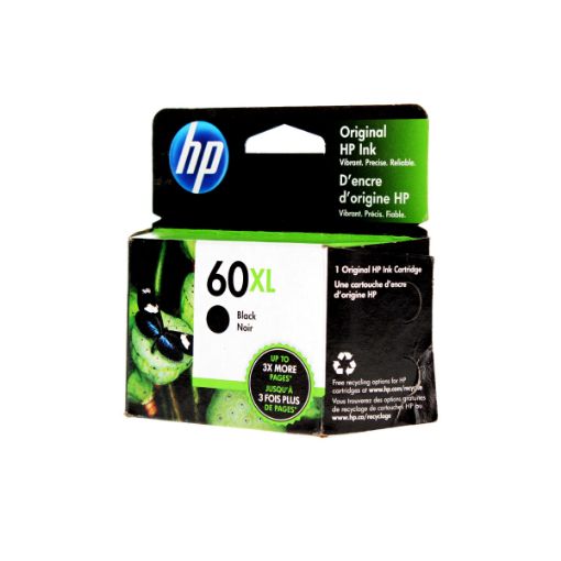 Picture of HP CC641WN (HP 60XL) High Yield Black Inkjet Cartridge (600 Yield)