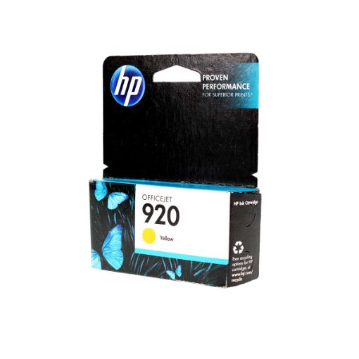 Picture of HP CH636AN (HP 920) Yellow Inkjet Cartridge (300 Yield)