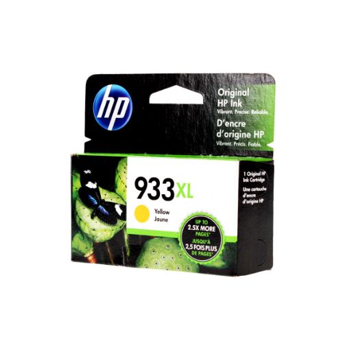 Picture of HP CN056AN (HP 933XL) High Yield Yellow Inkjet Cartridge (825 Yield)