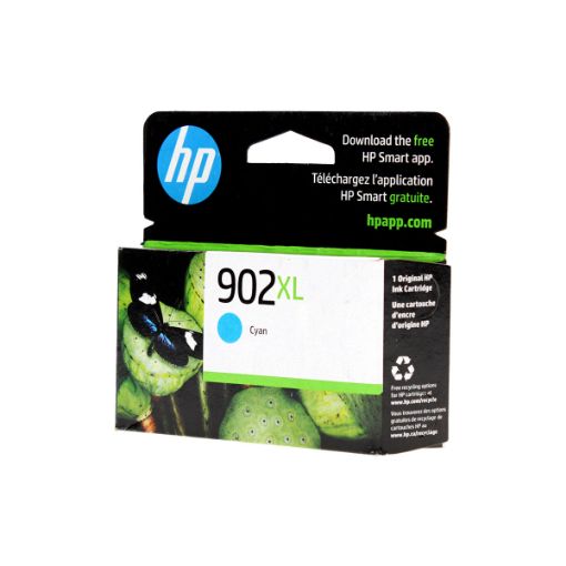 Picture of HP T6M02AN (HP 902XL) High Yield Cyan Inkjet Cartridge (825 Yield)