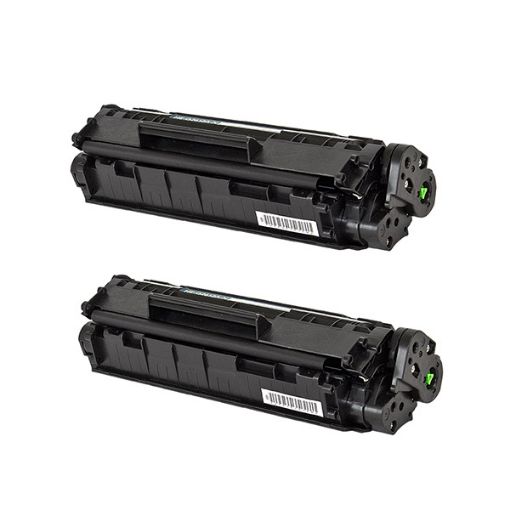 Picture of Compatible Q2612AD (HP 12A) Black Toner Cartridges (2 pack) (4000 Yield)