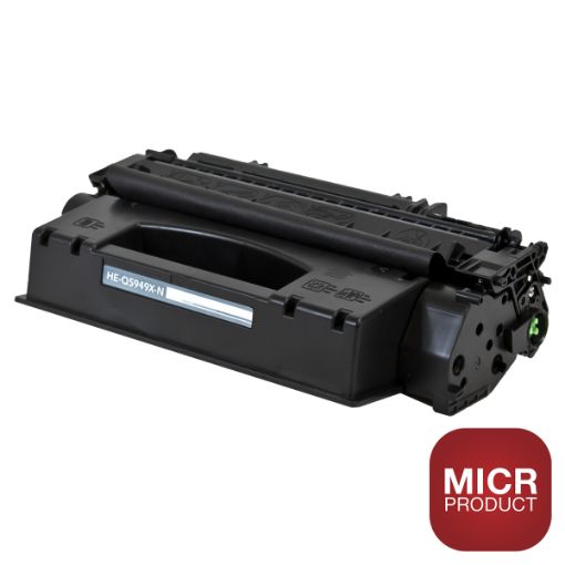 Picture of Compatible MICR Q5949X (HP 49X) High Yield Black Toner Cartridge (6000 Yield)