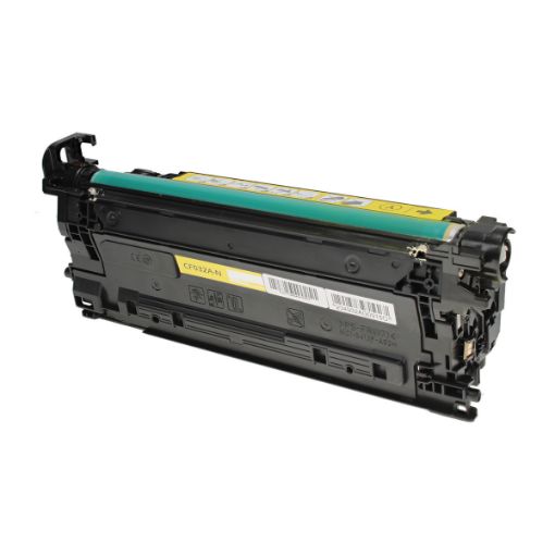 Picture of Compatible CF032A (HP 646A) Yellow Laser Toner Cartridge (12500 Yield)