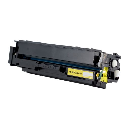 Picture of Compatible W2022A (HP 414A) Yellow Toner Cartridge (2100 Yield), New Chip
