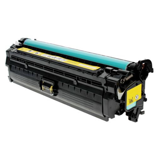 Picture of Remanufactured CE342A (HP 651A) Yellow Toner Cartridge (16000 Yield)