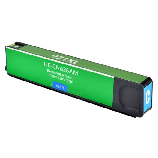 Picture of Remanufactured CN626AM (HP 971XL) High Yield Cyan Ink Cartridge (6600 Yield), No Box