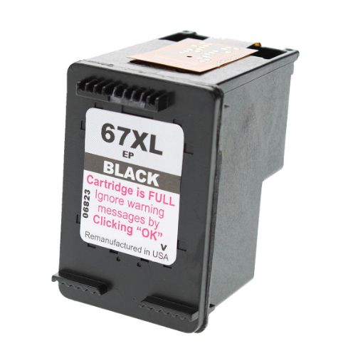 Picture of Remanufactured 3YM57AN (HP 67X) Black Inkjet Cartridge (120 Yield)
