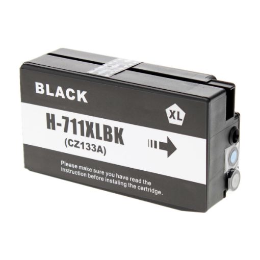 Picture of Remanufactured CZ133A (HP 711A) Black Inkjet Cartridge (80 ml)