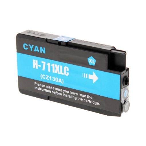 Picture of Remanufactured CZ130A (HP 711A) Cyan Inkjet Cartridge (150 ml)