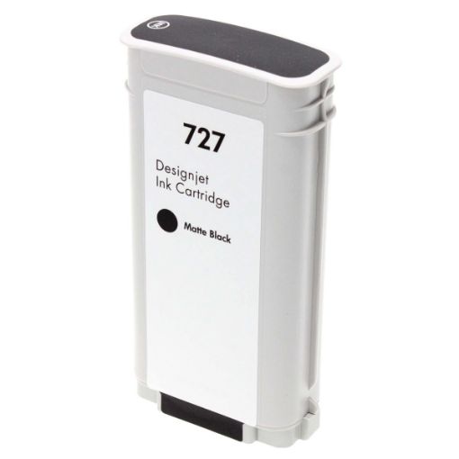 Picture of Remanufactured B3P22A (HP 727) Matte Black Inkjet Cartridge (130 Yield)